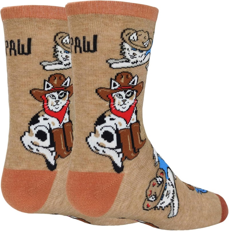 ooohyeah Kid's Novelty Cute Animals Crew Socks, Funny Crazy Silly Cool Casual Dress Socks for Boy and Girl, Size 1-5 - Image 2